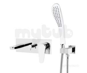 Bristan Brassware -  Claret Wall Mounted Bath Shower Mixer Clr Wmbsm C - Chrome