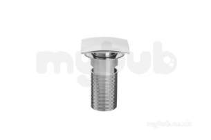 Bristan Brassware -  Bristan Sq Clicker Basin Waste Slotted C