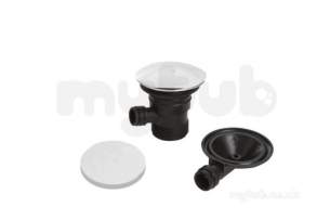 Bristan Brassware -  Bristan Rd Clicker Bath Wasteplusoverflow C