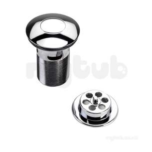 Bristan Brassware -  Bristan Rd Push Button Bth Waste Slotted C