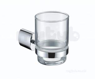 Bristan Accessories -  Ov Hold C Oval Tumbler And Holder