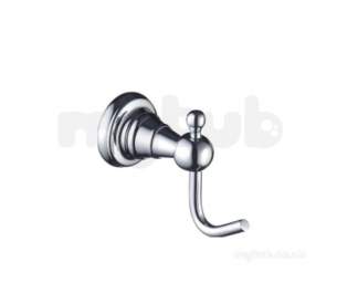 Bristan Accessories -  1901 Hook Brass Chrome Plated N2 Hook C