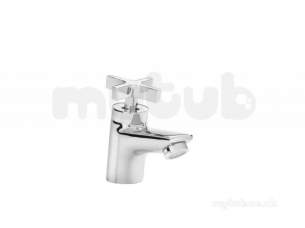 Bristan Brassware -  Vantage Easyfit Basin Taps With Cross-head Vtx 1/2 C - Chrome Handles