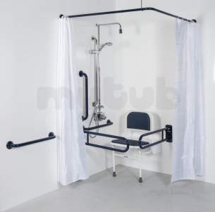 Bristan Commercial Plumbing -  Bristan Docm Shower Pack Blue Docm-s B