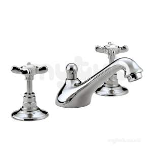 Bristan Brassware -  1901 3h Basin Mixer With Pop-up Chrome