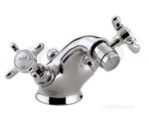 Bristan Brassware -  1901 Bidet Mixer With Pop-up Chrome