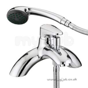 Bristan Brassware -  Jute Single Lever Bath/shower Mixer Cp