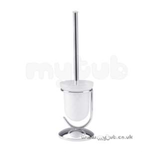 Bristan Accessories -  Arctic F/s Toilet Brush And Holder Cp