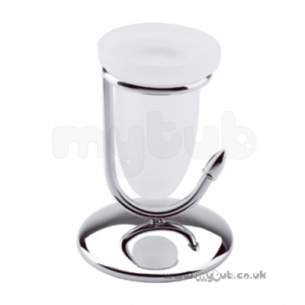 Bristan Accessories -  Arctic F/standing Tumbler And Holder Cp