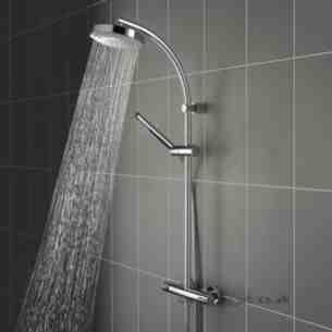 Bristan Showering -  Aqueous Bar Shower D/c And Integ Diverter Cp