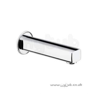 Bristan Brassware -  Bristan Qube Bath Spout Chrome Plated Bs2 C