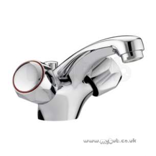 Bristan Brassware -  Club Basin Mixer-acr Heads And Puw Cp