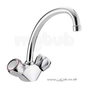 Bristan Brassware -  Club Budget Monobloc Sink Mixer Wh