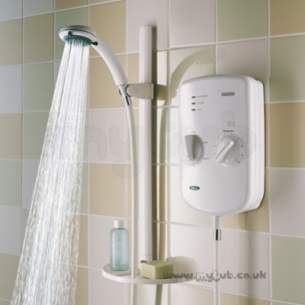 Bristan Showering -  Bristan Evo 8.5 Electric Shower White