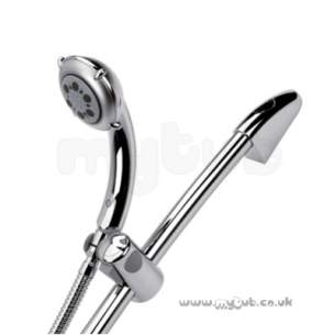 Bristan Showering -  Omega Adjust Riser Shower Kit Cp
