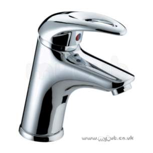 Bristan Brassware -  Java Basin Mixer Excl Waste Chrome Plated J Basnw C
