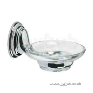 Bristan Accessories -  Bristan Java Soap Dish Chrome Plated J Dish C