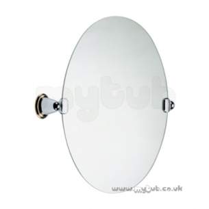 Bristan Accessories -  Bristan Java Mirror And Brackets Cp