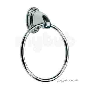 Bristan Accessories -  Bristan Java Towel Ring Chrome Plated J Ring C