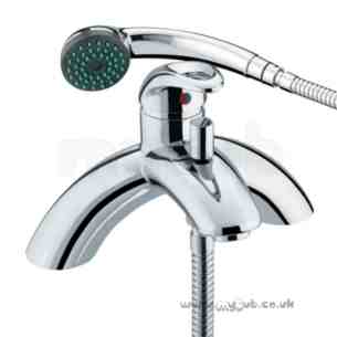 Bristan Brassware -  Java Single Lever Pillar Bsm Chrome Plated J Slpbsm C