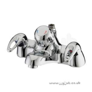 Bristan Brassware -  Java Bath Filler And Thermstst Shower Cp