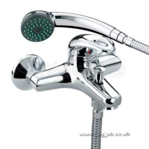 Bristan Brassware -  Java W/mntd Bath/shower Mixer Cp