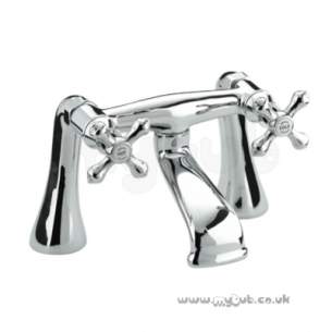 Bristan Brassware -  Bristan Colonial Bath Filler Chrome Plated K Bf C