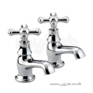 Bristan Brassware -  Bristan Colonial Basin Taps Pair Cp