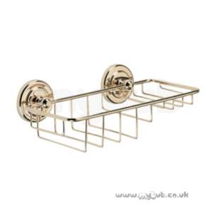 Bristan Accessories -  Colonial Wire Soap And Sponge Basket Cp