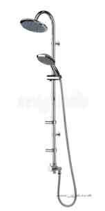 Bristan Showering -  Rigid Riser/hose/handset/body Jets