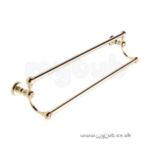 Bristan Accessories -  Bristan 1901 Double Towel Rail Cp