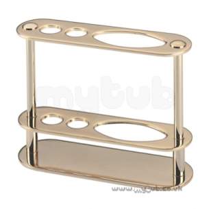 Bristan Accessories -  1901 Free Standing Toothbrush Holder Gp
