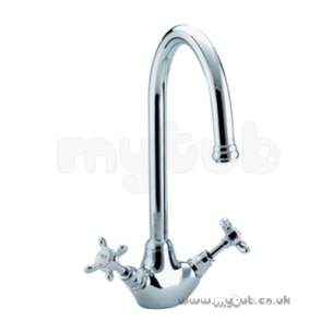 Bristan Brassware -  Bristan 1901 Monobloc Sink Mixer Cp