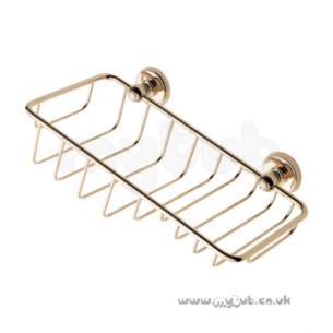 Bristan Accessories -  1901 Wire Soap And Sponge Basket Gp