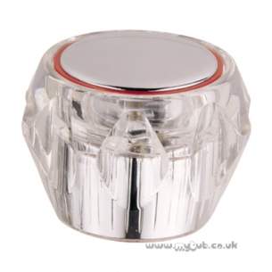 Bristan Brassware -  Bristan Options Acrylic Heads Pair