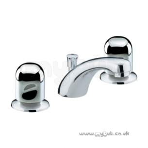 Bristan Brassware -  Options 3th C/disc Basin Mixer And Puw Cp