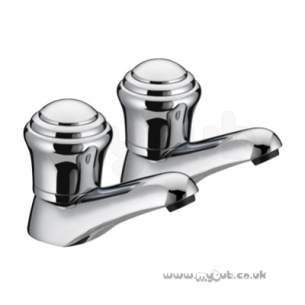 Bristan Brassware -  Options C/disc Basin Taps Pair Cp