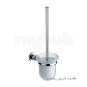 Bristan Accessories -  Prism Toilet Brush And Holder Cp