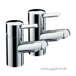 Bristan Brassware -  Bristan Prism Basin Taps Chrome Plated Pm 1/2 C