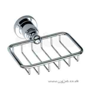 Bristan Accessories -  Bristan Prism Wire Soap Basket Cp