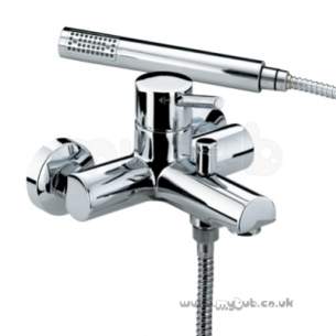 Bristan Brassware -  Prism Wall Mounted Bath/shower Mixer Cp