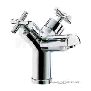 Bristan Brassware -  Quadrant One Tap Hole Monobloc Bath Filler Cp