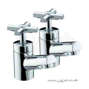 Bristan Brassware -  Bristan Quadrant Bath Taps Chrome Plated Qt 3/4 C