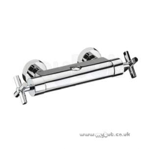 Bristan Showering -  Quadrant Therm Bar Shower Valve Cp