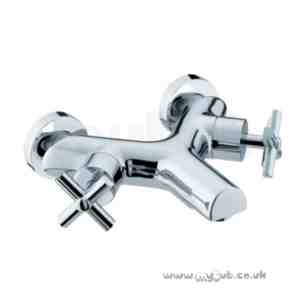 Bristan Brassware -  Quadrant Wall Mounted Bath Filler Cp