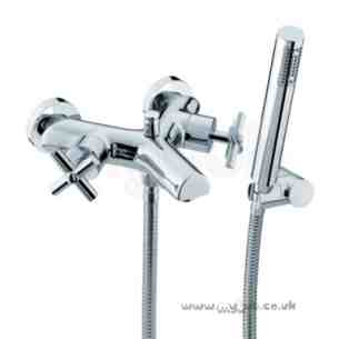 Bristan Brassware -  Quadrant W/m Bath Shower Mixer Cp