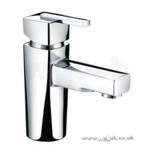 Bristan Brassware -  Bristan Qube One Tap Hole Bath Filler Chrome Plated Qu 1hbf C