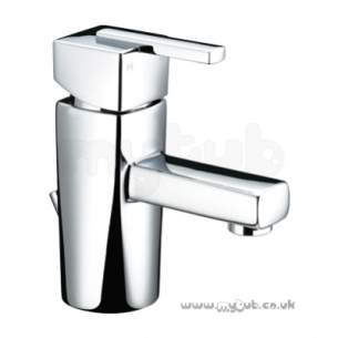 Bristan Brassware -  Bristan Qube Basin Mixer Chrome Plated Qu Bas C