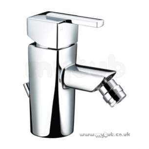 Bristan Brassware -  Bristan Qube Bidet Mixer Chrome Plated Qu Bid C