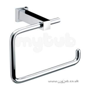 Bristan Accessories -  Bristan Qube Toilet Roll Holder Cp